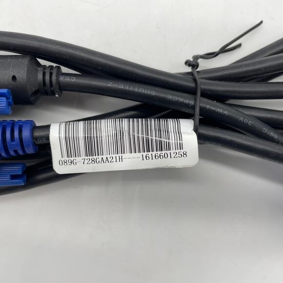 VGA 15-Pin Approx 5 Ft Long Graphic Display LCD Monitor Cable TV PC Male-Male - Picture 4 of 5